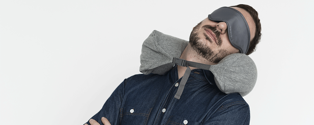 Flocking Neck Pillow